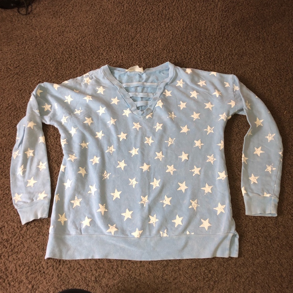 Vintage Havana Star Pattern Sweatshirt